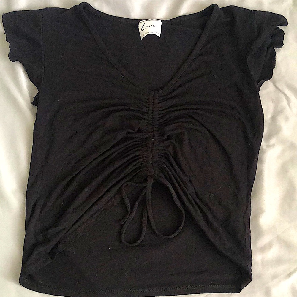 This is a black top it’s Livi and it’s a small
